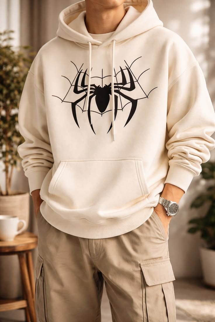 Panelled Hoodie